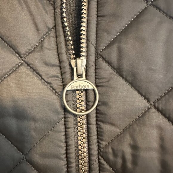 Barbour Sporting Zip Knit Jacket Wool Women's 18UK 14US Quilted English Country - Picture 2 of 6